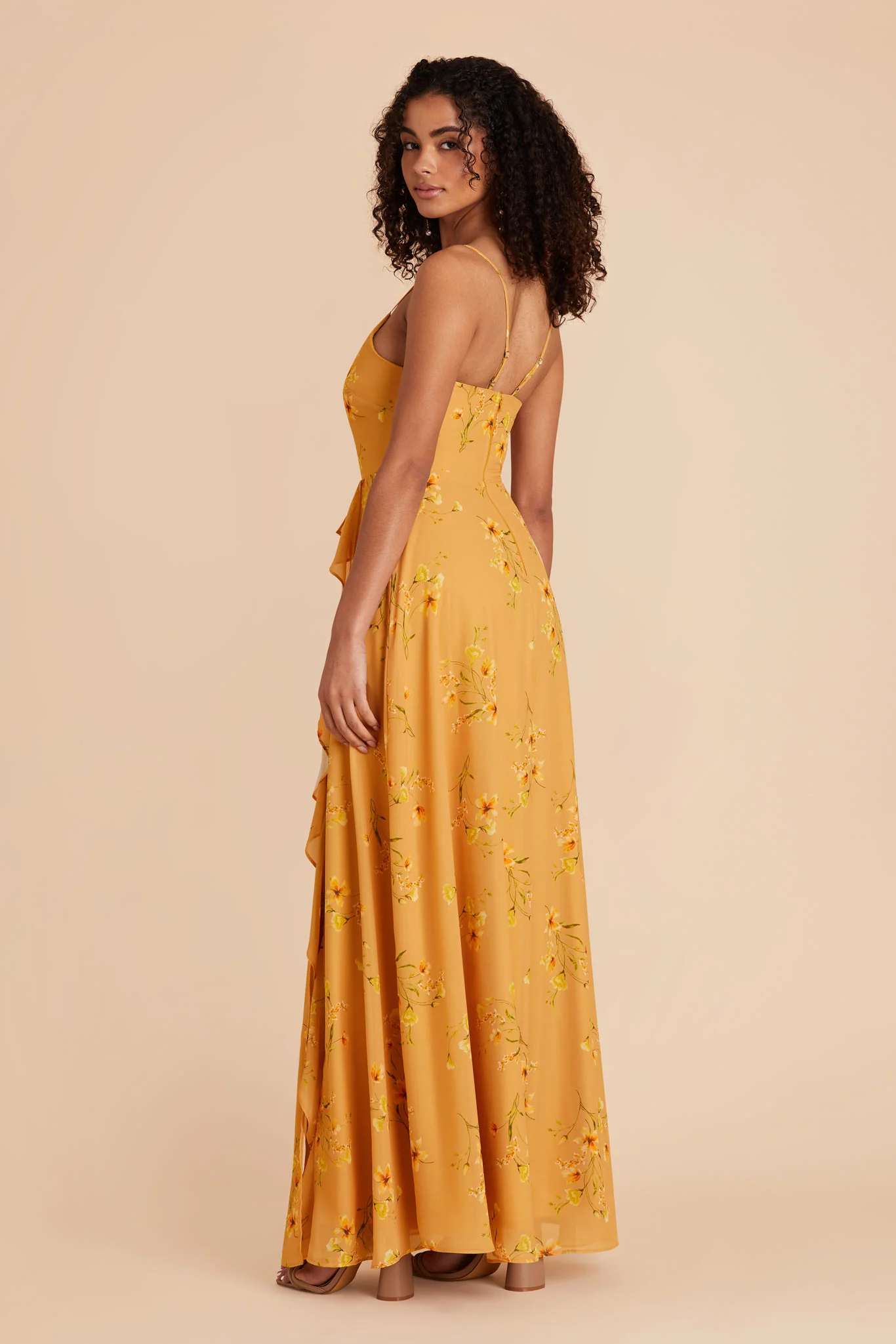 Theresa Chiffon Dress - Marigold Le Fleur - Image 3