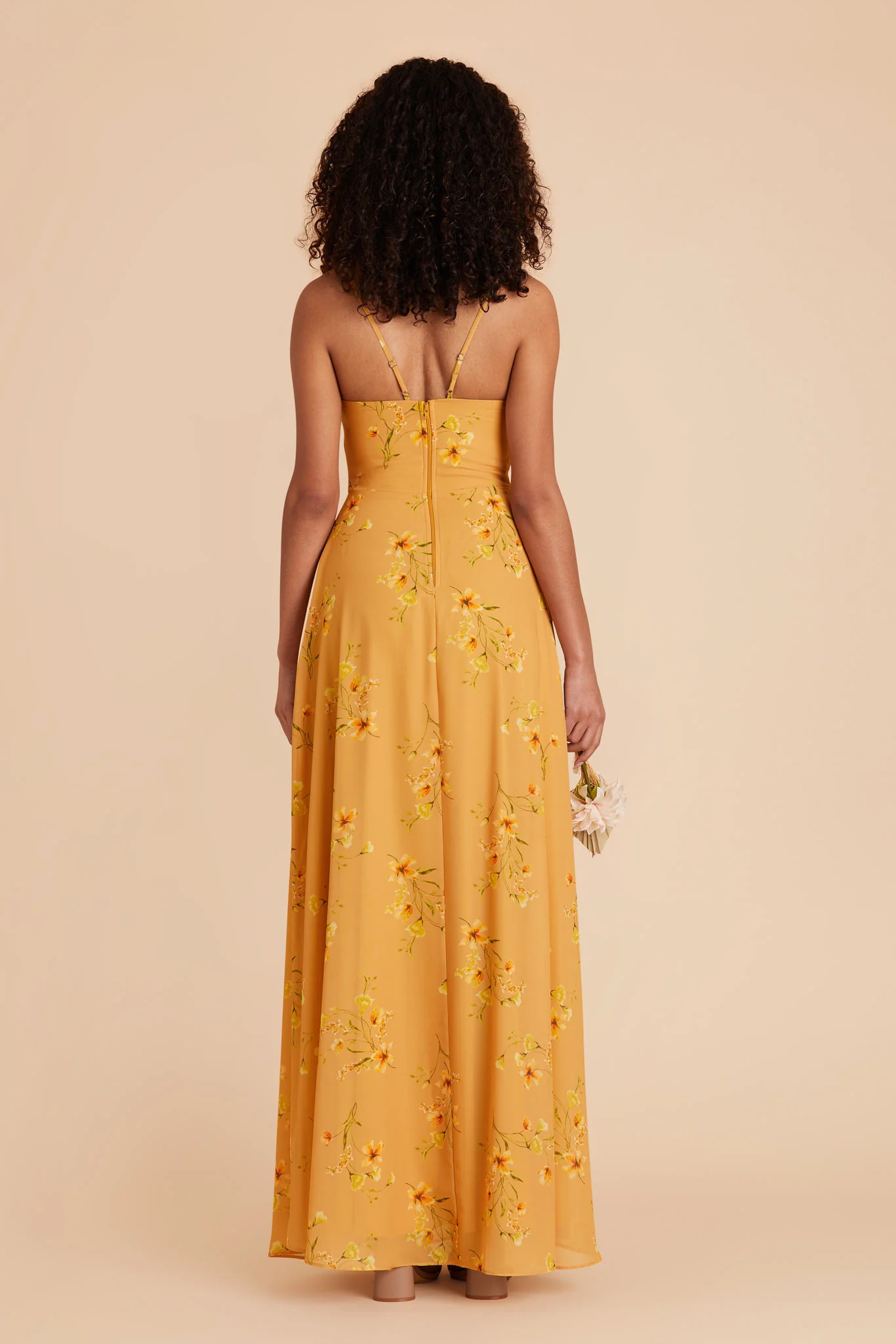 Theresa Chiffon Dress - Marigold Le Fleur - Image 4