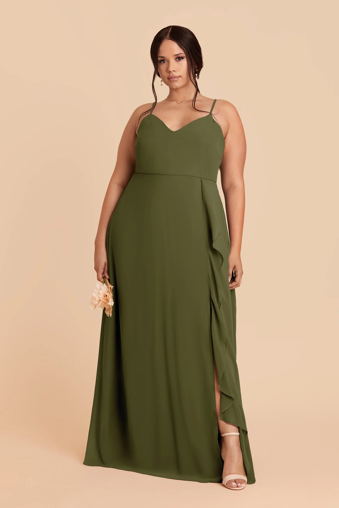 Theresa Chiffon Dress - Martini - Image 2