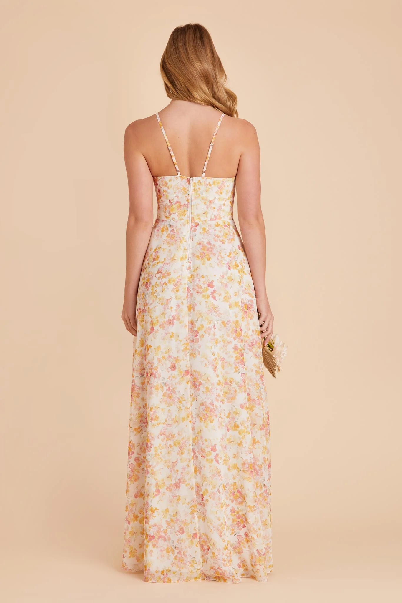 Theresa Chiffon Dress - Pressed Floral - Image 10