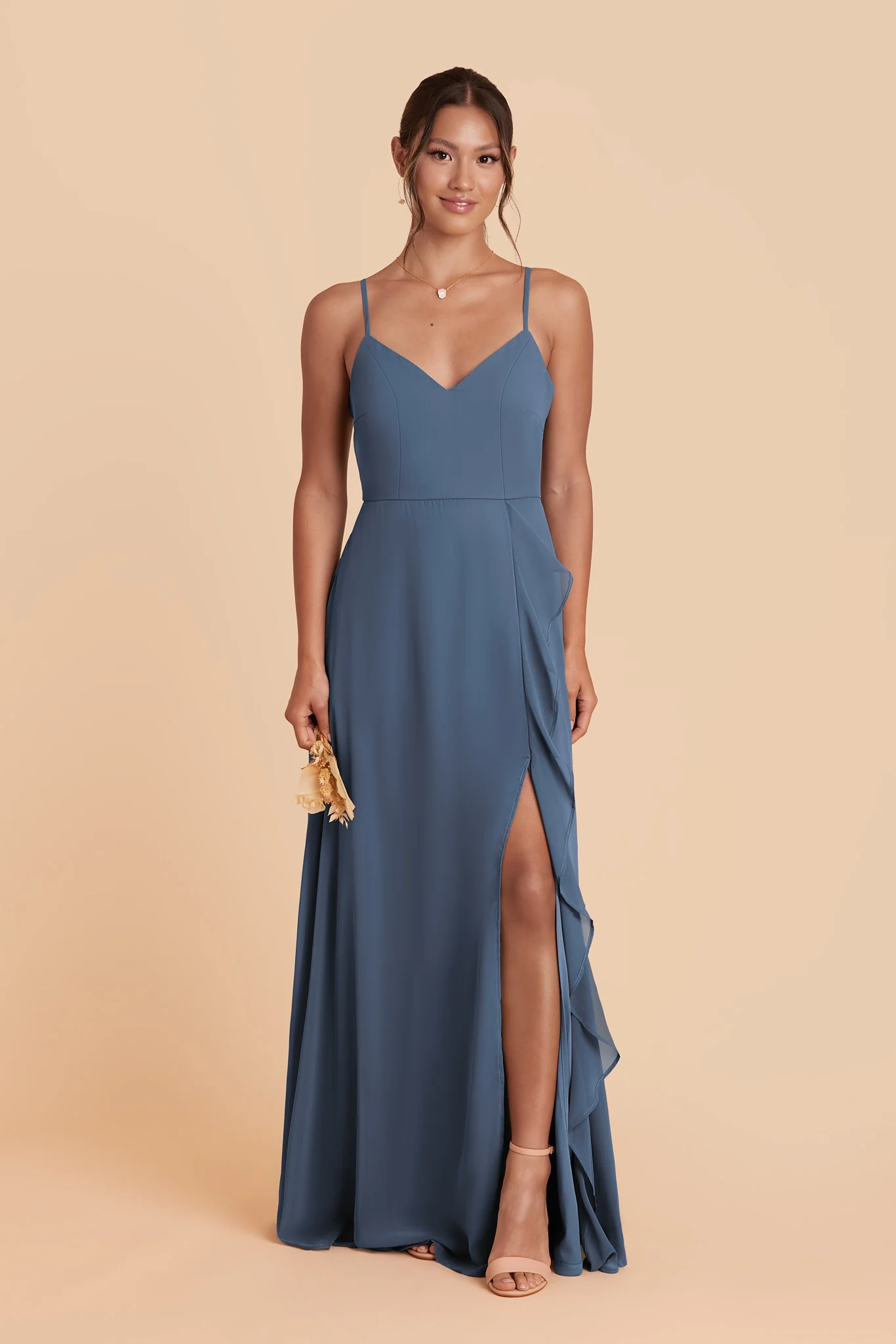Theresa Chiffon Dress - Twilight
