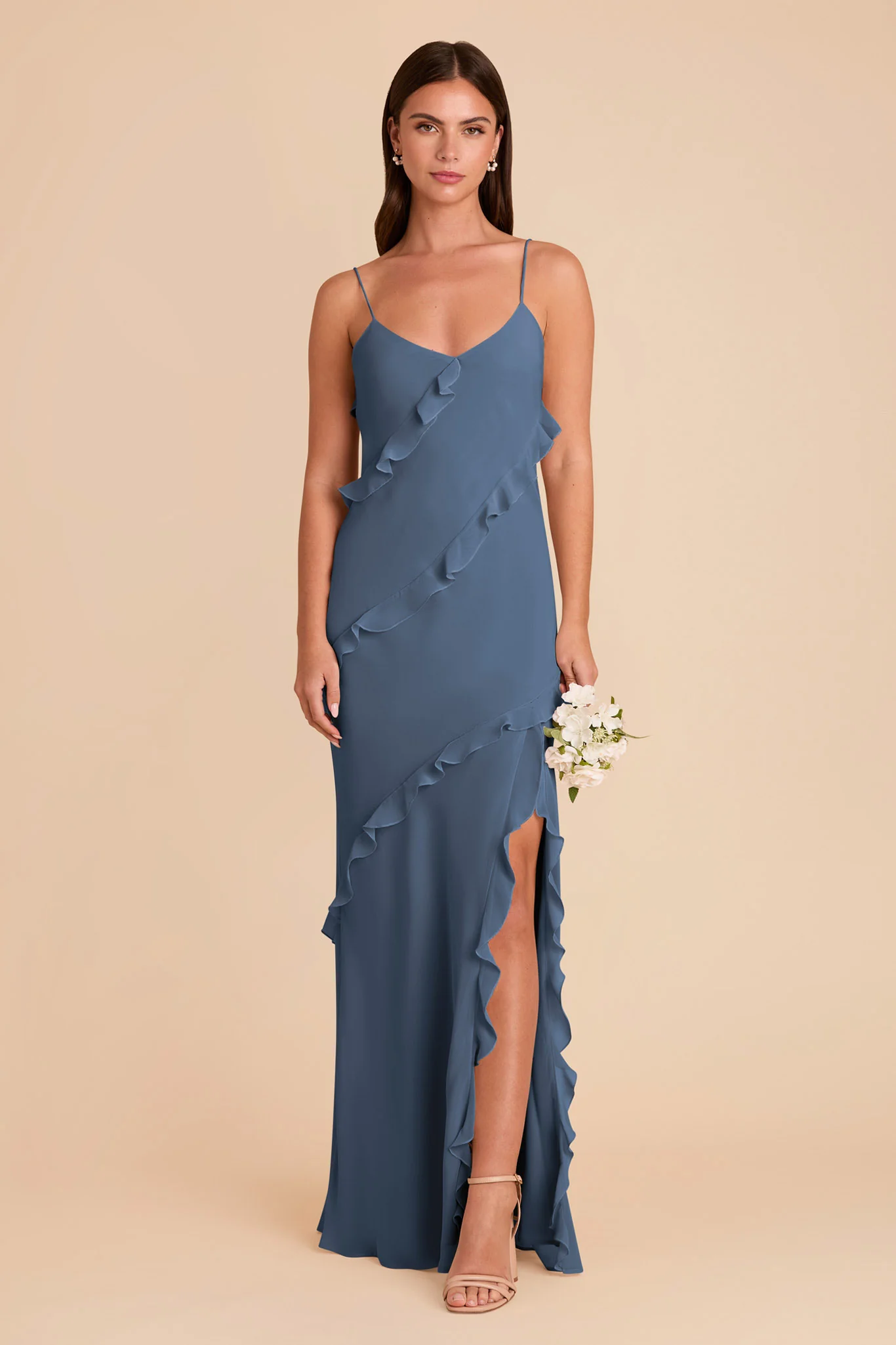 Valentina Chiffon Dress - Twilight
