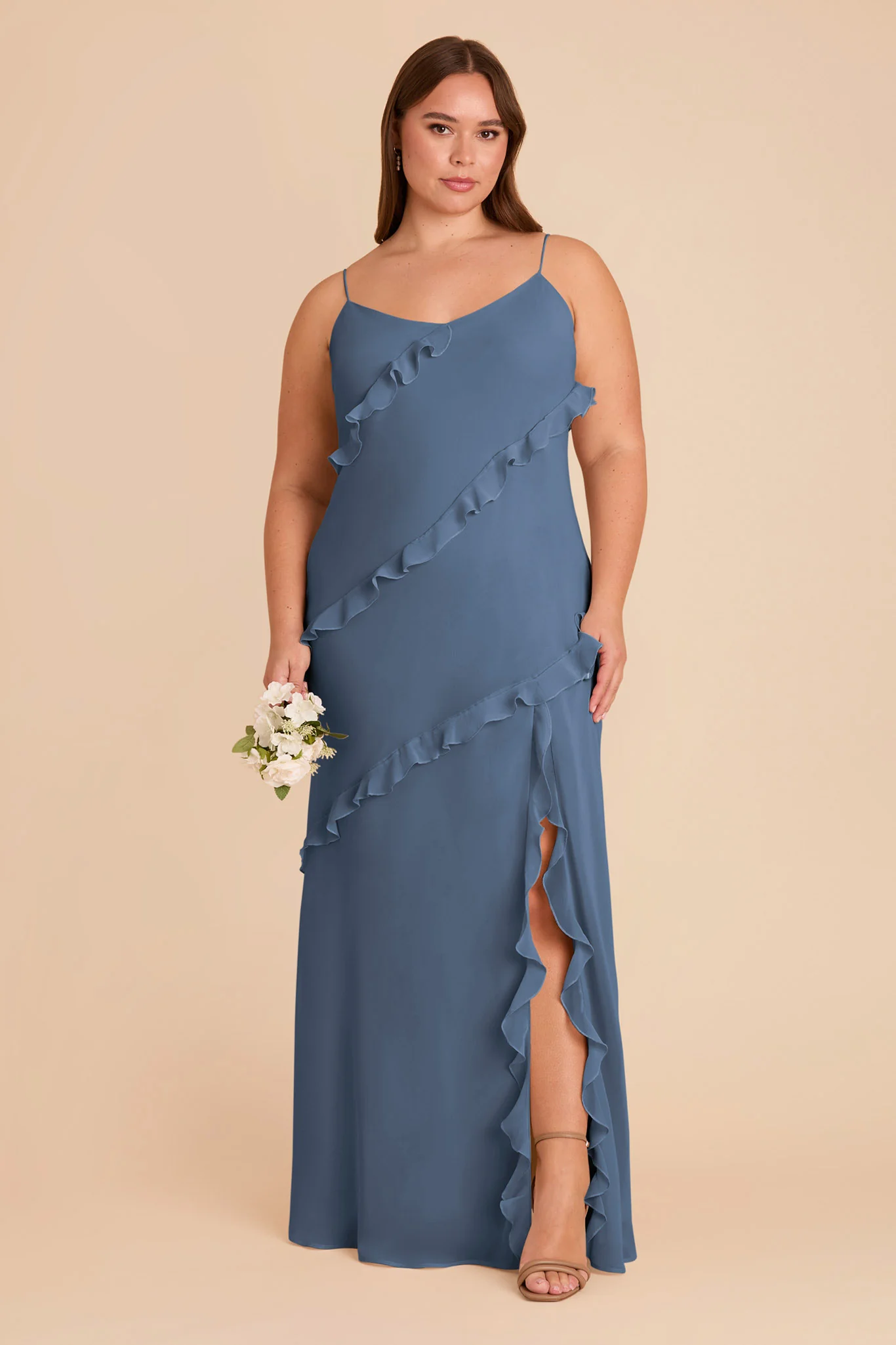 Valentina Chiffon Dress - Twilight - Image 2
