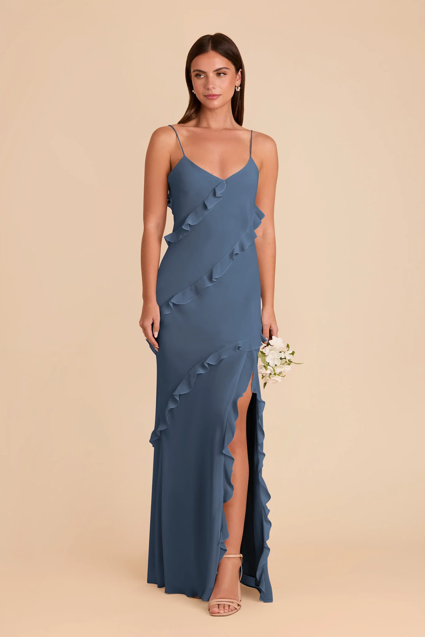 Valentina Chiffon Dress - Twilight - Image 3