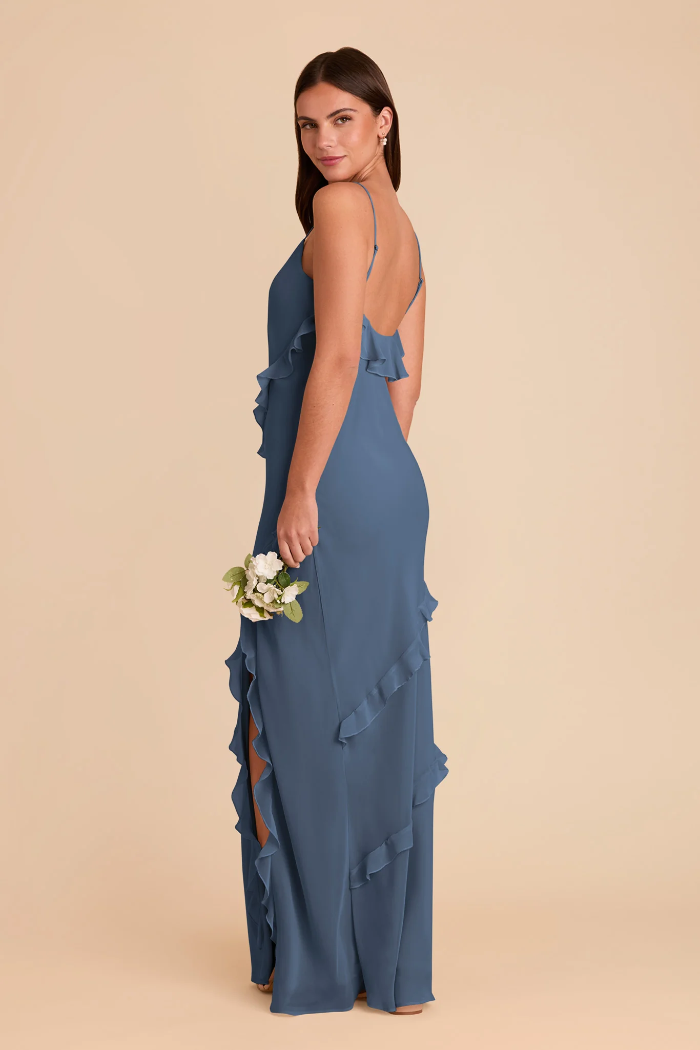 Valentina Chiffon Dress - Twilight - Image 4