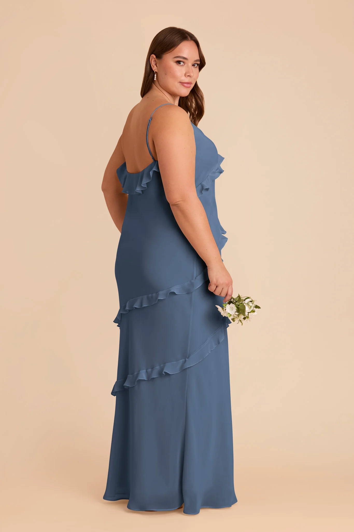 Valentina Chiffon Dress - Twilight - Image 7
