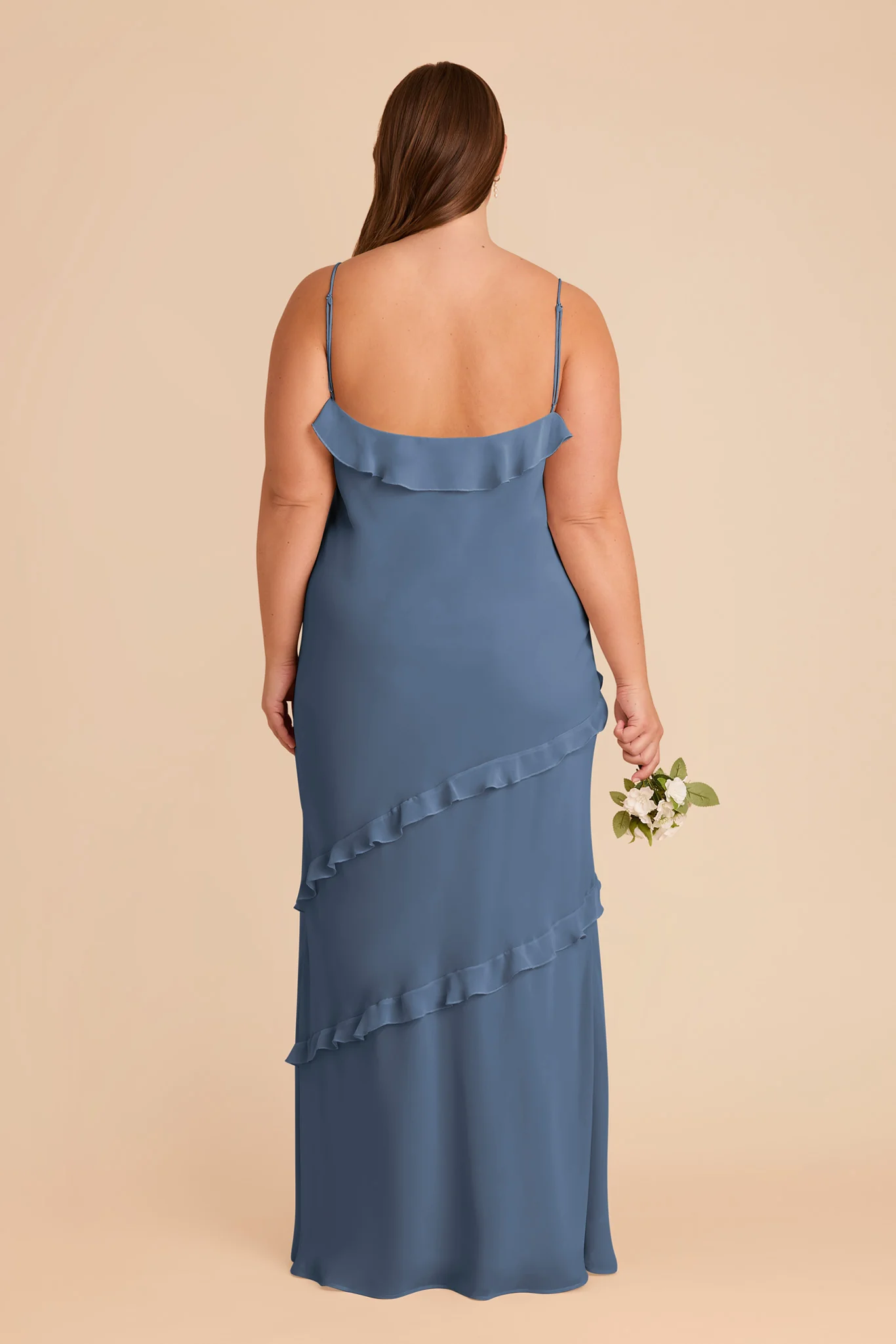 Valentina Chiffon Dress - Twilight - Image 8