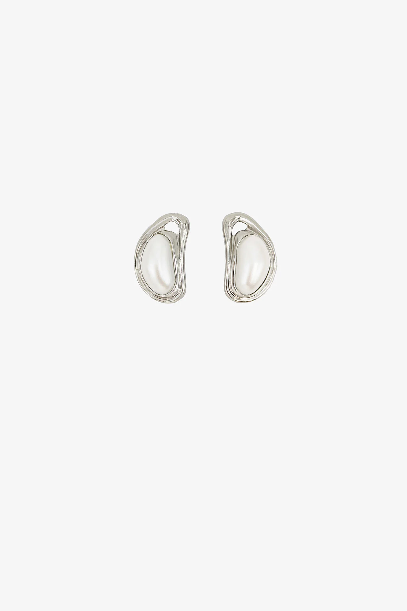 Valia Earrings by Petit Moments - Silver