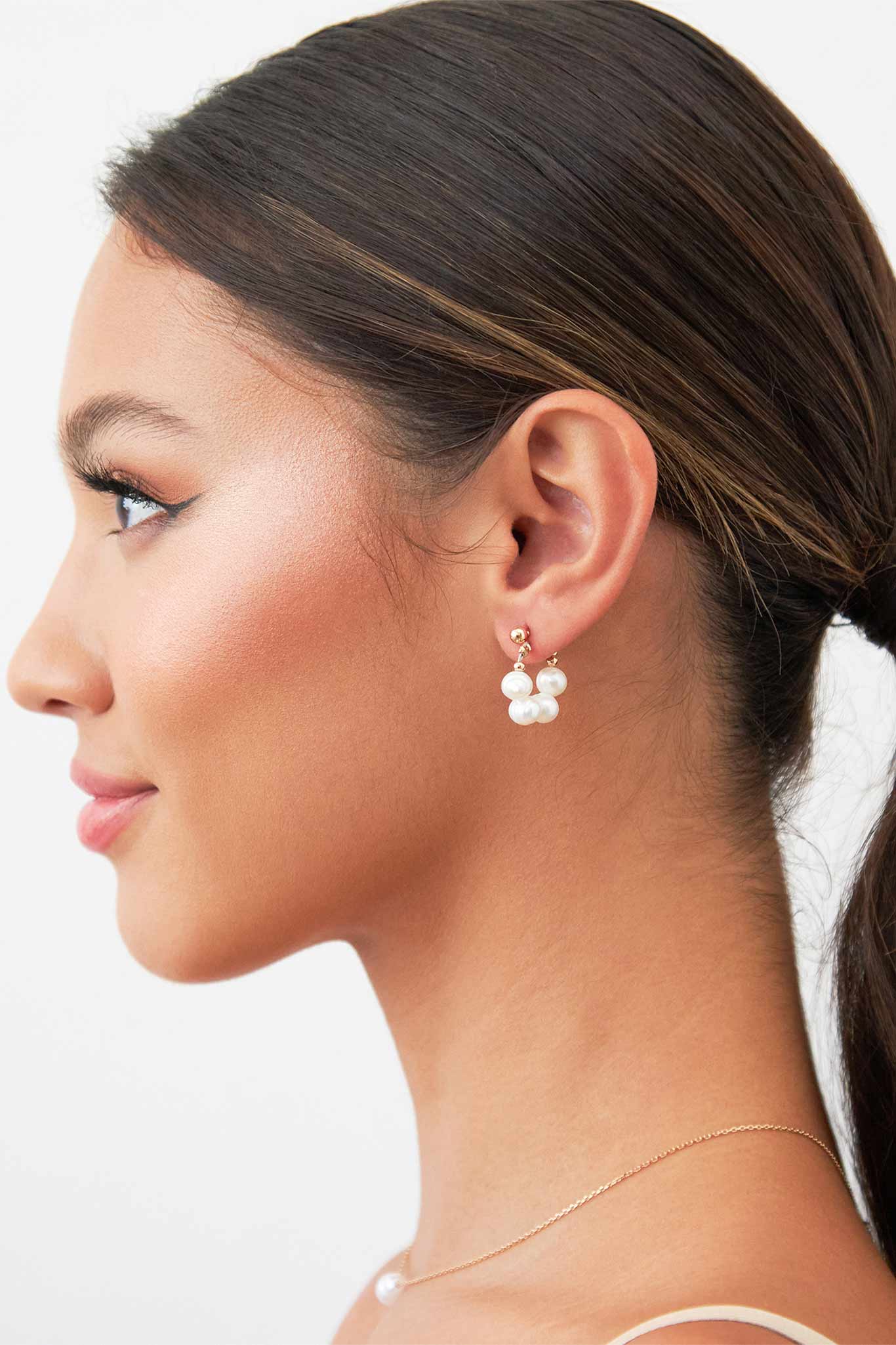 Vancouver Earrings - Gold - Image 4