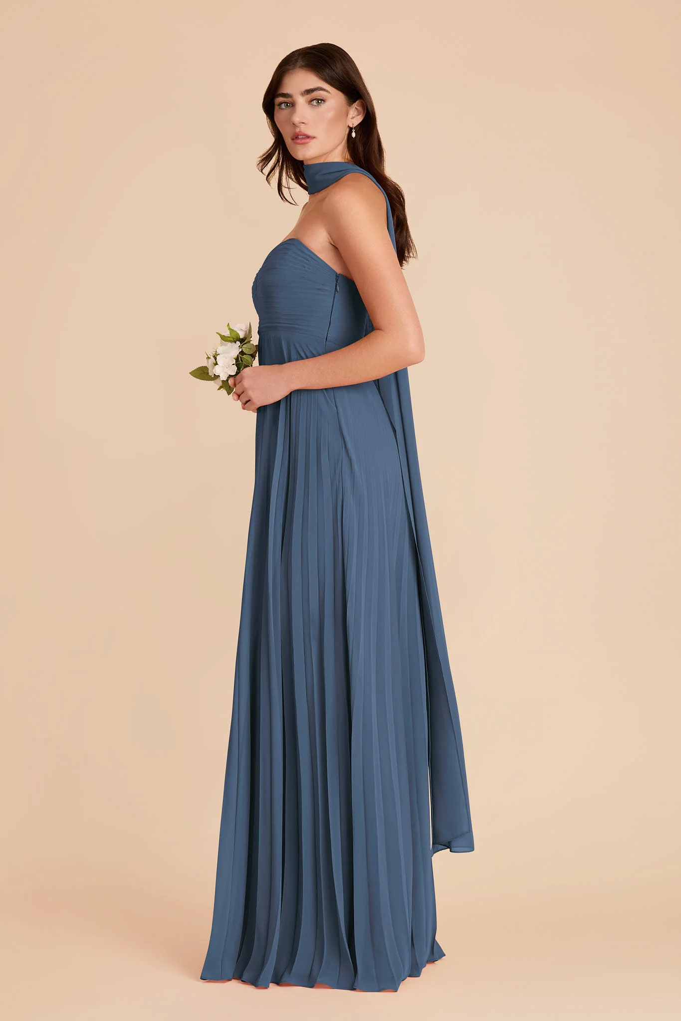 Vera Chiffon Scarf - Twilight - Image 5