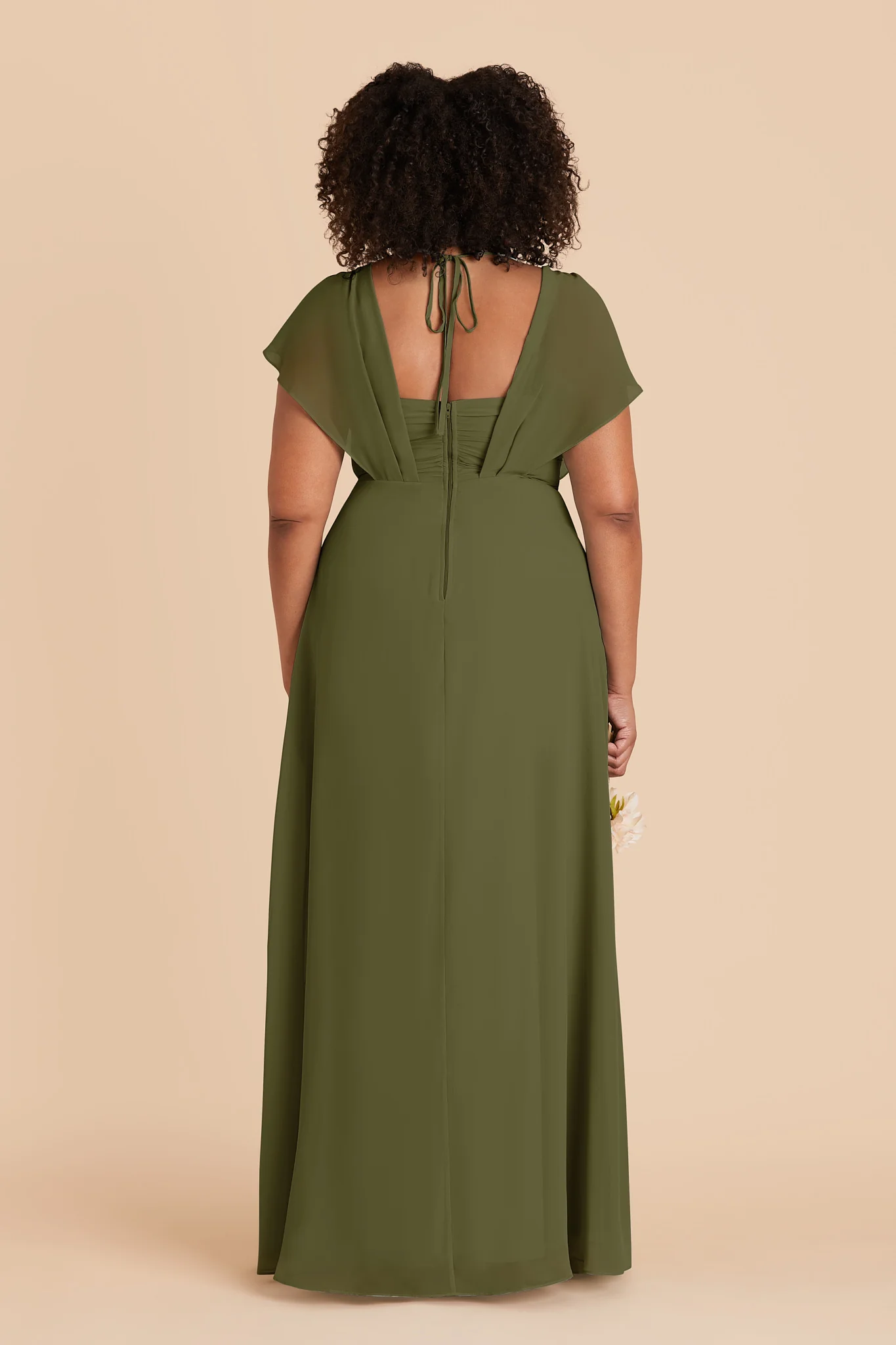 Violet Chiffon Dress - Martini - Image 6
