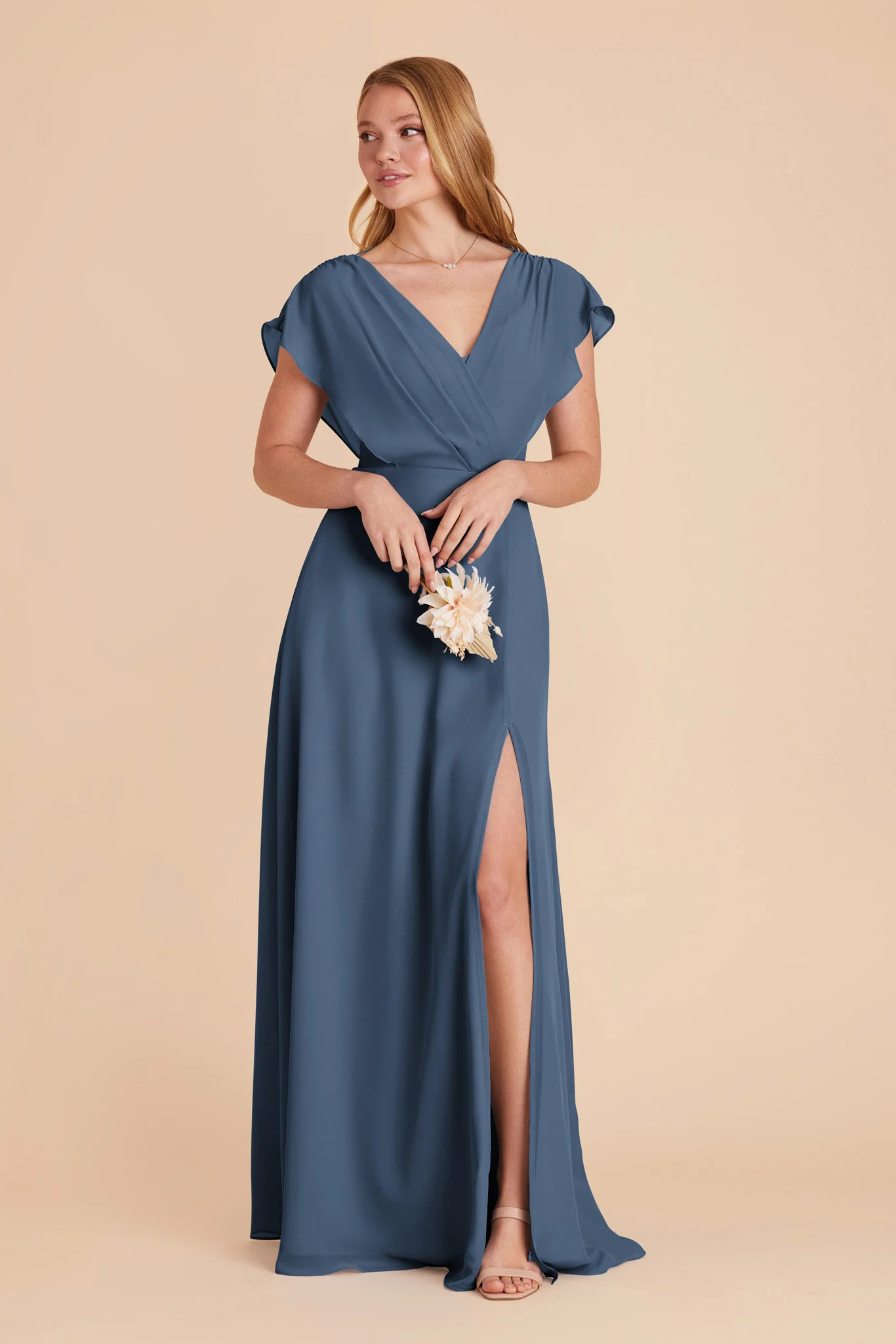 Violet Chiffon Dress - Twilight - Image 6