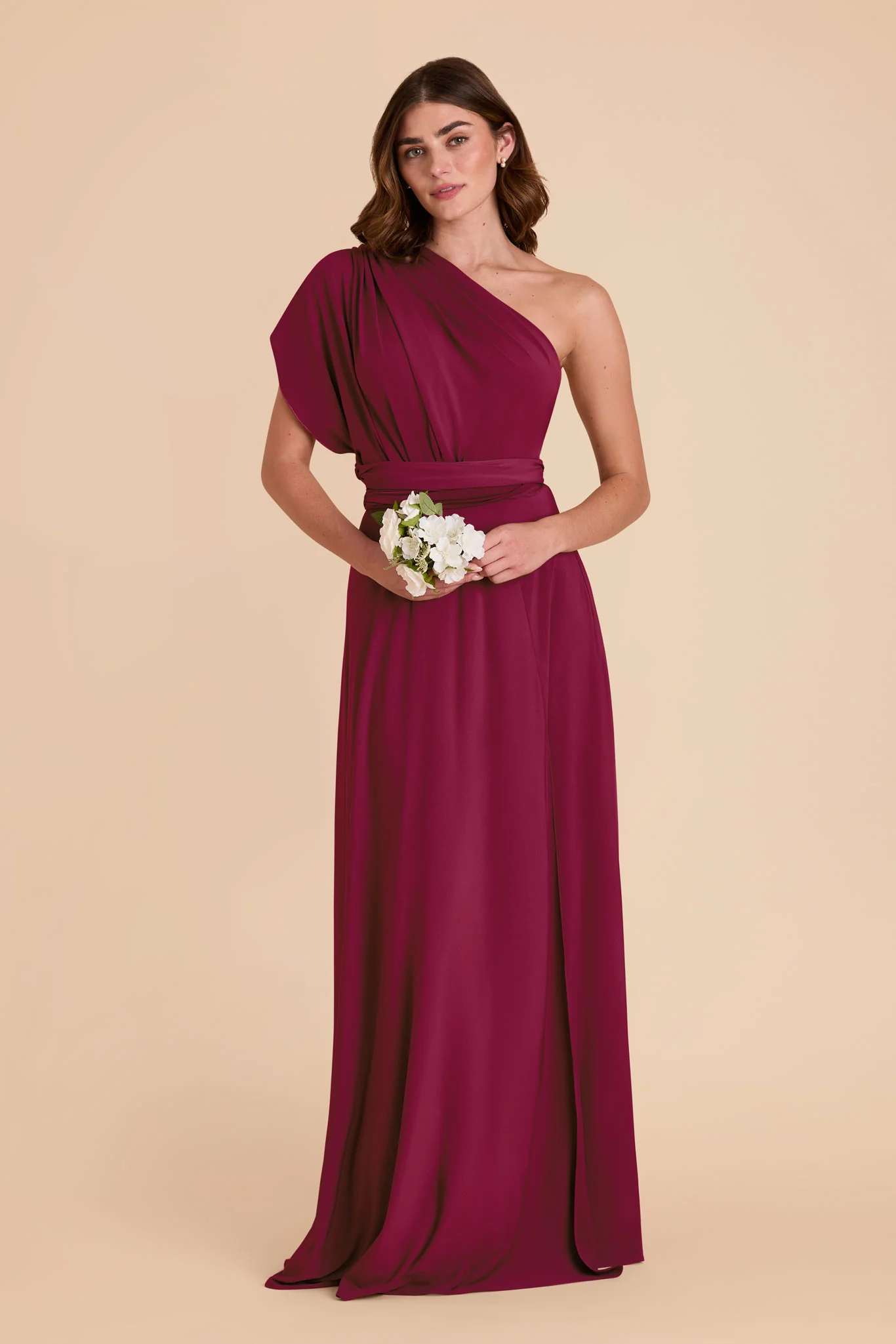Willow Luxe Stretch Knit Dress - Berry - Image 32