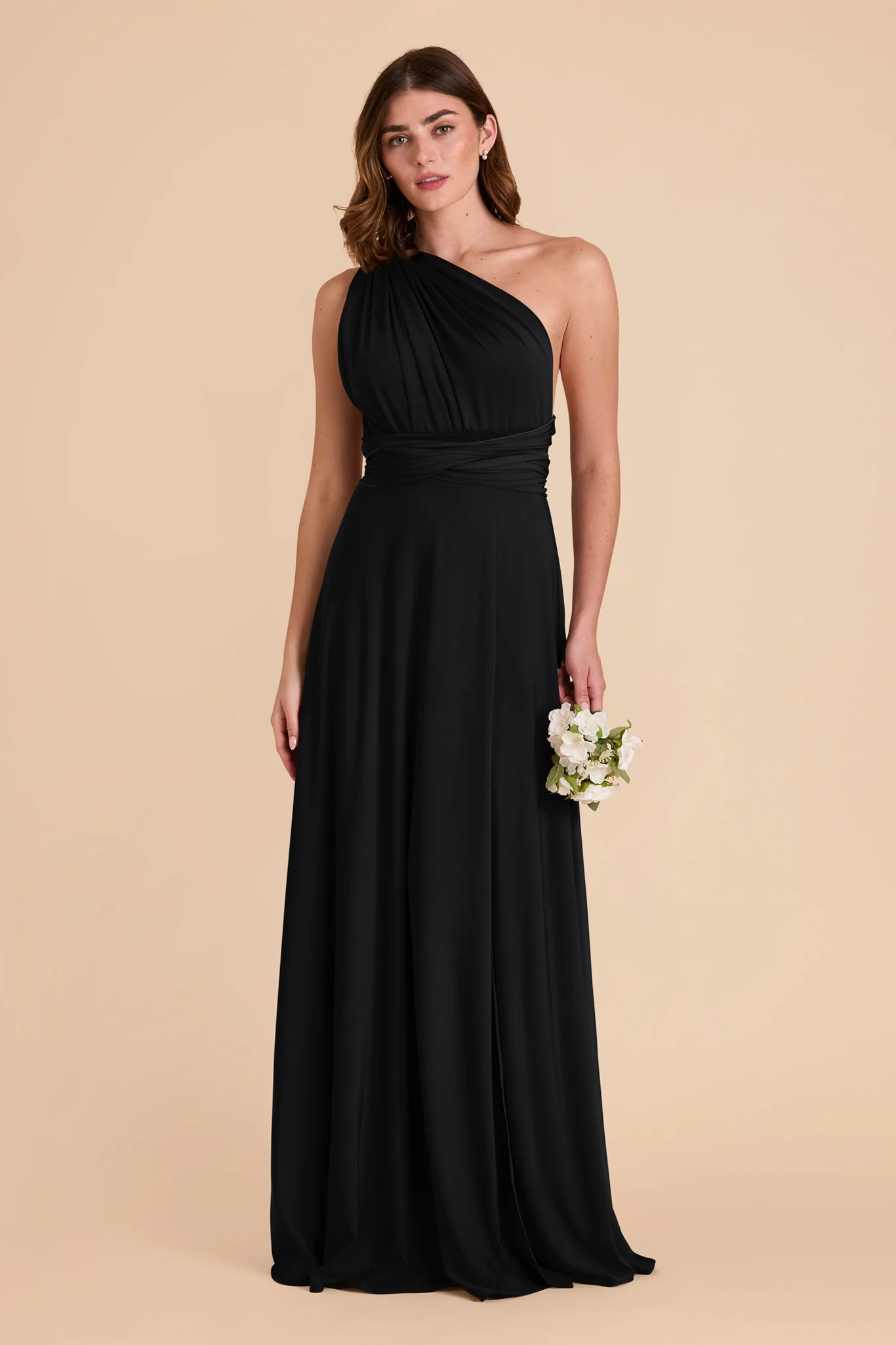 Willow Luxe Stretch Knit Dress - Black - Image 24