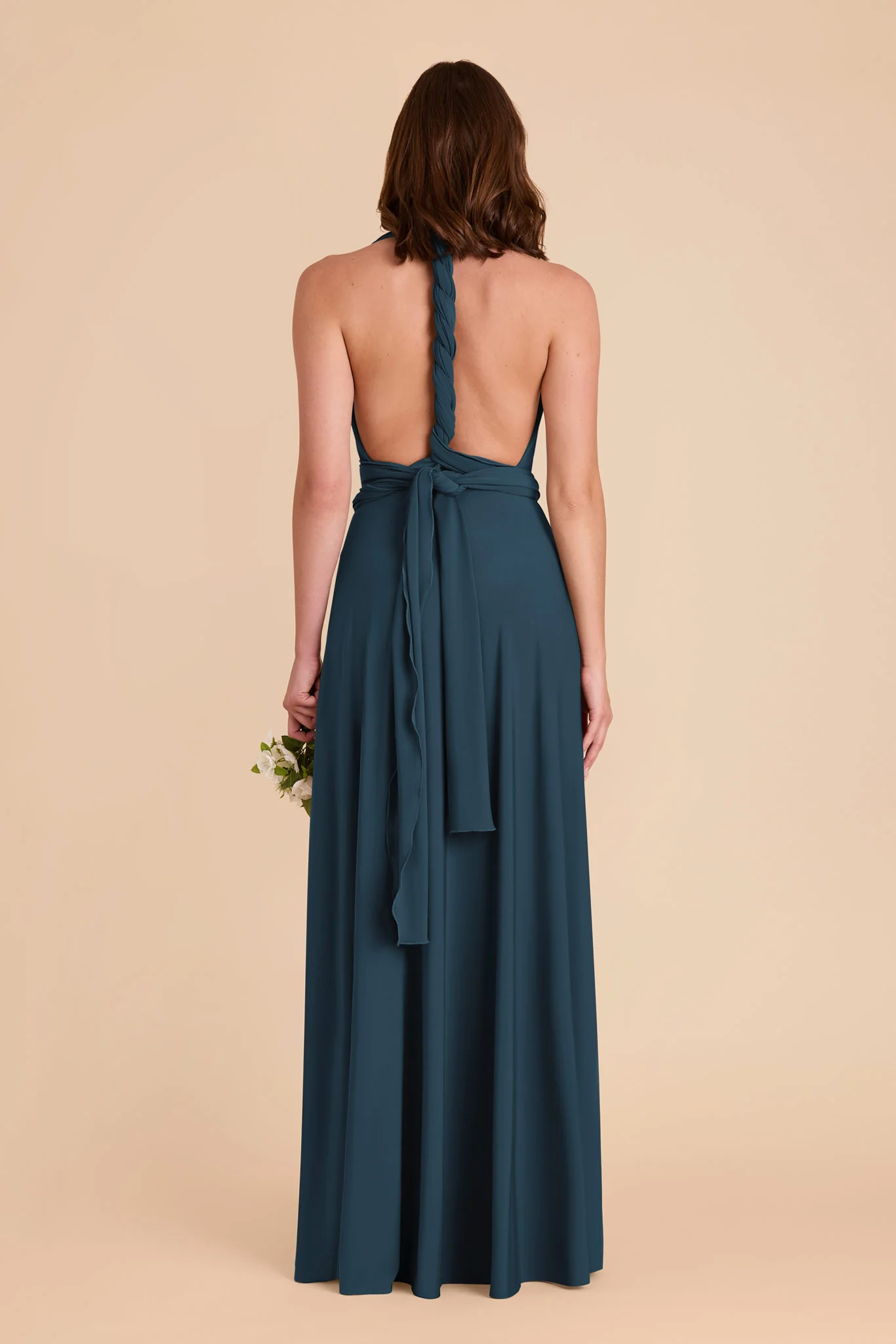 Willow Luxe Stretch Knit Dress - Dark Teal - Image 16