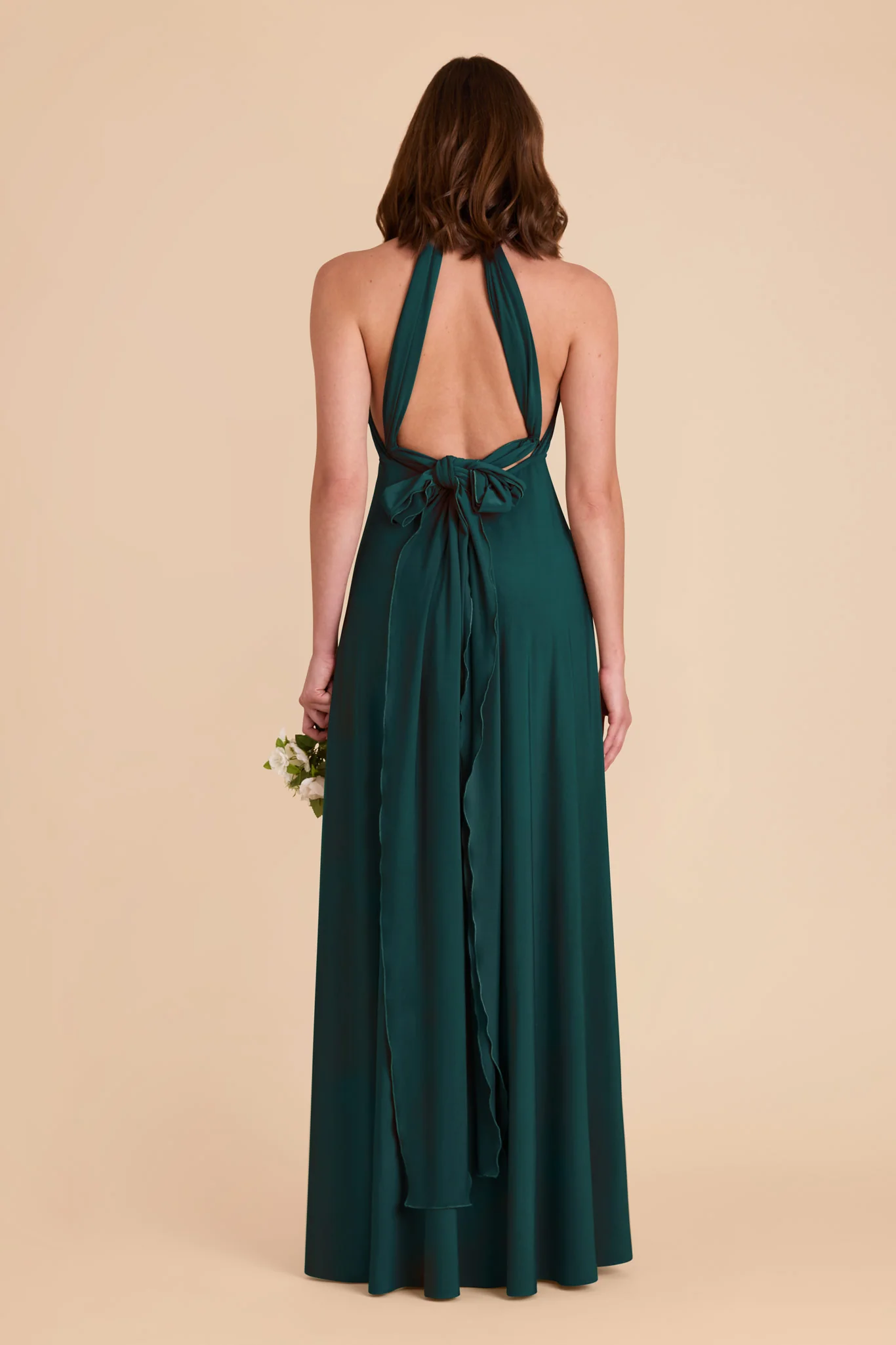 Willow Luxe Stretch Knit Dress - Emerald - Image 21