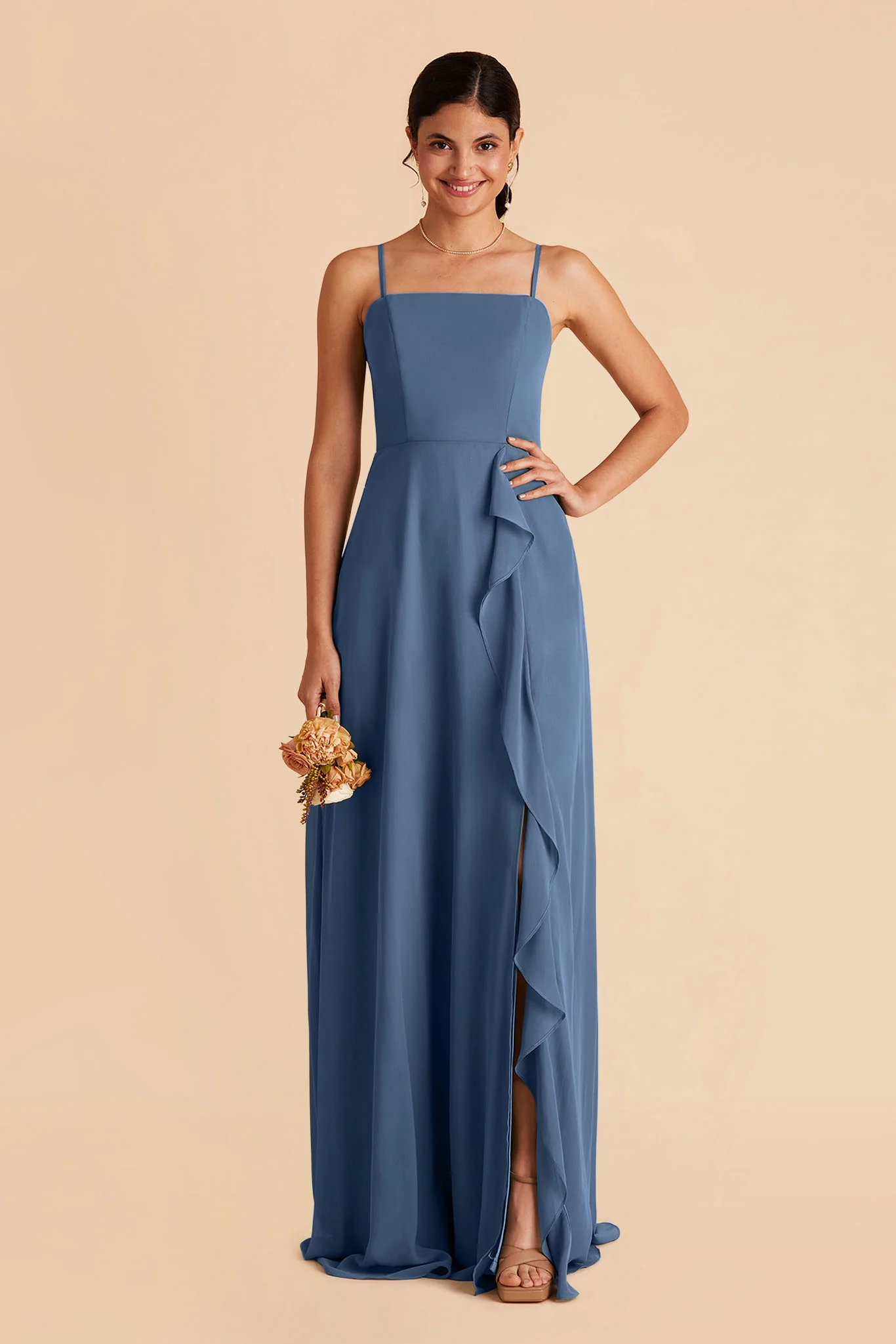 Winnie Chiffon Dress - Twilight - Image 3