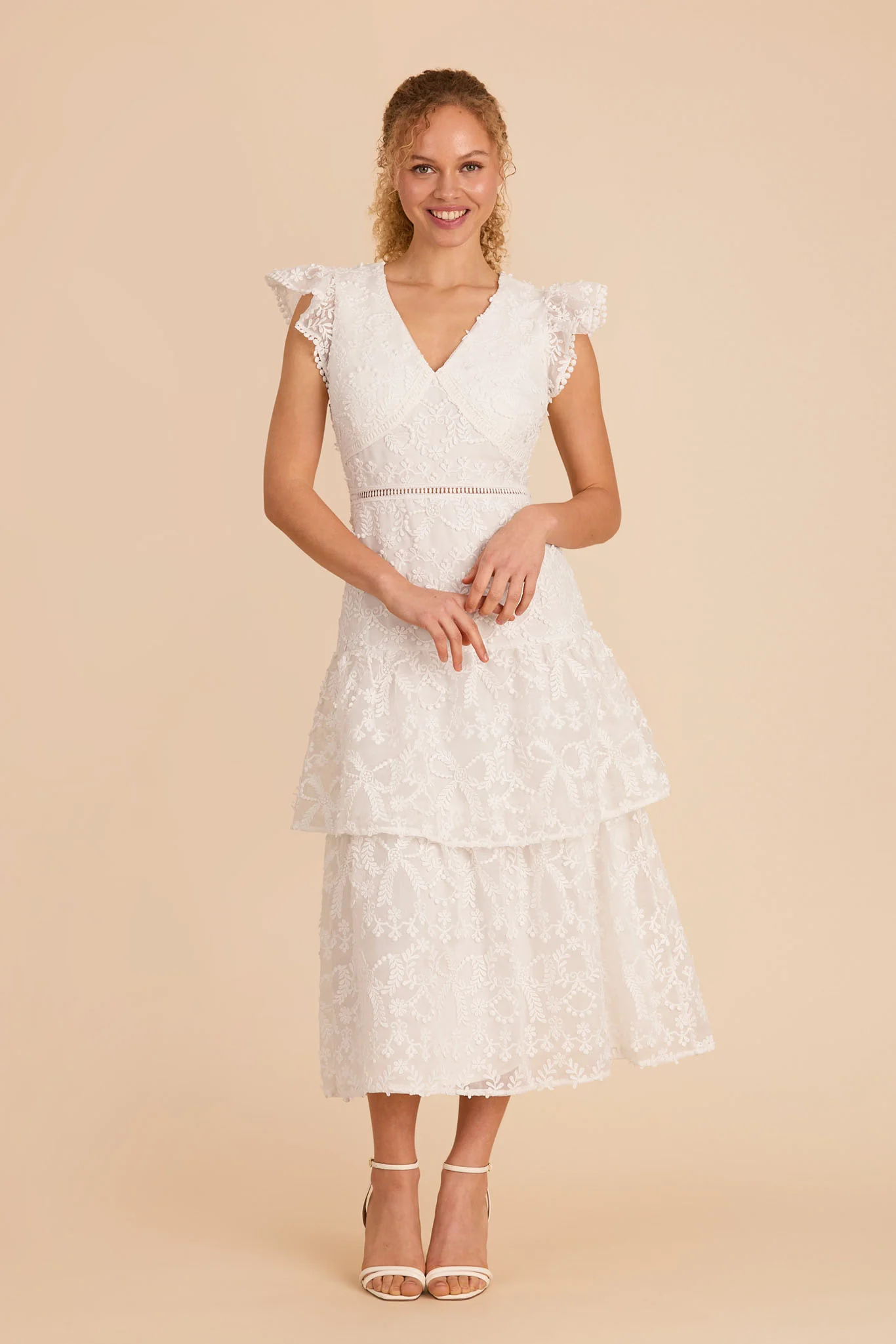 Yasmin Dress - White