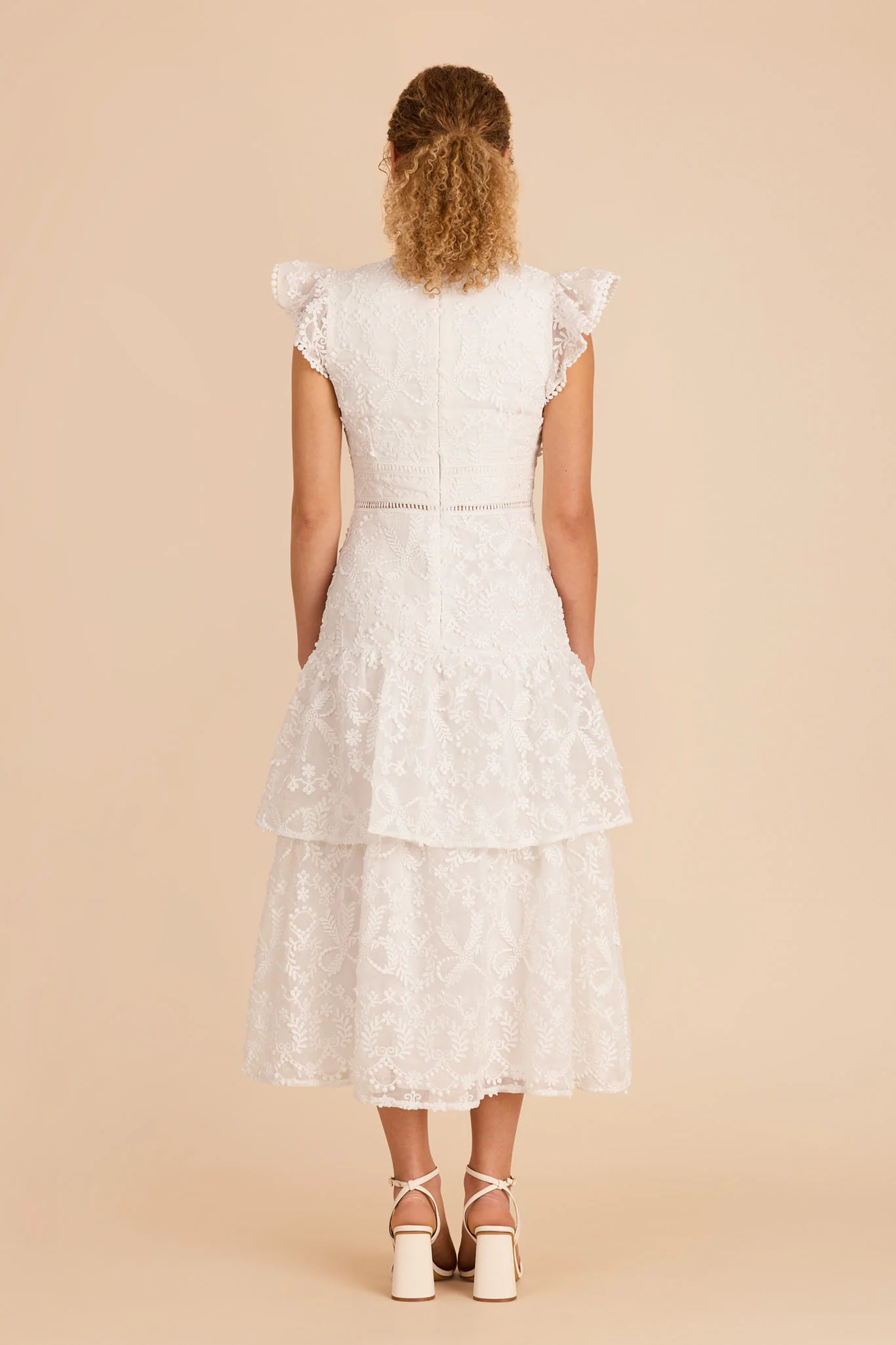 Yasmin Dress - White - Image 4